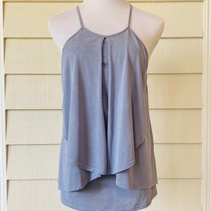 Silver Blue Tank Top